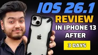 iOS 26.1 review after 3 days in iPhone 13🔥Battery drain? Should you update in iPhone 13?