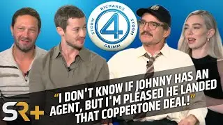 The Fantastic Four's First Family Talk Reed Richards' Wholesome Kink & Johnny Storm's Brand Deals