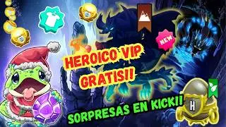 Dragon City est&aacute; REGALANDO un HEROICO VIP!! 🎁