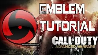 CoD Advanced Warfare - Itachi Mangekyou Sharingan Emblem Tutorial