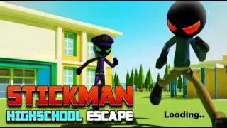 Stickman Highschool ESCAPE: СИМУЛЯТОР УЧЕНИКА.