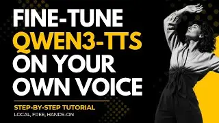 Fine-Tune Qwen3-TTS in ComfyUI: Create Your Own AI Voice in Minutes