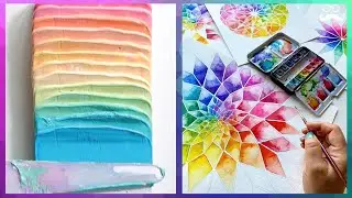 Colorfull Satisfying Video -47 | Mr.Creativist