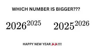 Which number is bigger? NEW YEARS PROBLEM