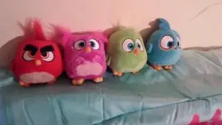 Angry Birds Hatchling Plush Toys Complete!