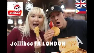 British couple try Filipino fast food Jollibee in London