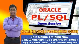 PL/SQL Training | PLSQL Demo Session | PLSQL Advance Course | PL/SQL Complete Course