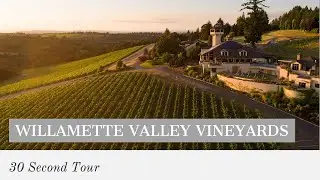 30 Second Winery Tour - Willamette Valley Vineyards, Turner Oregon
