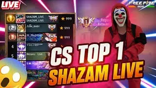 Free Fire Live with SHAZAM 💖 GUILD TEST ✌ custom giveaway 🔥 Free Fire Live! #ff #nonstopgaming #cl