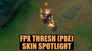FPX Thresh Skin Spotlight (PBE) | League of Legends [4K]