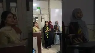 Dr. Ayesha Mirza and Students of Media Studies pay tribute to Pak Army | Sing Milli Tarana | COMSATS