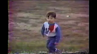 Denton Playing Golf 1986