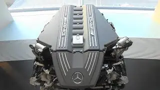 6.2 L V8 Naturally Aspirated Engine (M159)  - 50 Years of AMG - Mercedes-Benz Museum Stuttgart