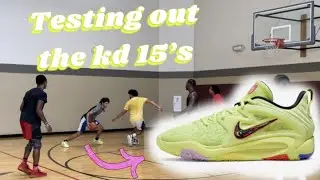 REAL HOOPER test out KD15's
