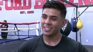 Angel Martinez prepares for return to boxing ring