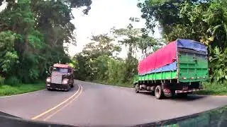 Driving in Costa Rica - from San Bernardino to San Jose on Rt 32 REC 0187 A RJ CostaRica