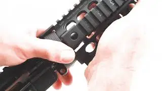 AR-15 Midwest Industries 2-Piece Quad Rail Installation