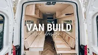 VAN BUILD DIARIES | WEEK 17, Genius Van Bed Build