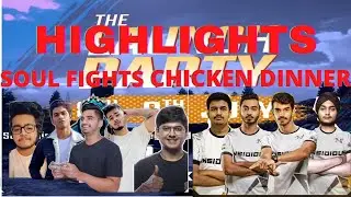 TEAM SNAX CHICKEN | TEAM SOUL FIGHTSTREAMER BATTLE HIGHLIGHTS | BGMI LAUNCH PARTY | BGMI IOS