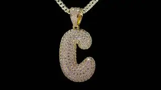 The Bubble Letter C Necklace | Necklaces | King Ice