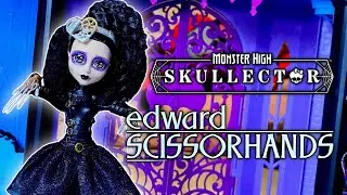 Почему она так выглядит?! Распаковка фигурки Monster High Skullector Edward Scissorhands!