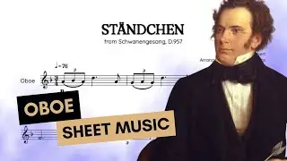 ☆ OBOE &bull; How to play St&auml;ndchen (Serenade) &bull; Schubert | oboe sheet music