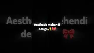 &ldquo;My own mehndi design &ndash; AI generated preview&rdquo;.✨🎀#support#mehndi#henna#ytstudioes#creativehenna#like🎀