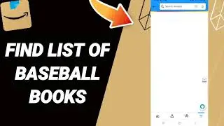 How To Find List Of Baseball Books On Amazon Shopping App