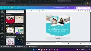 Create a Happy Birthday Post for Facebook Using Canva