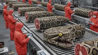 Inside the AI Python Farming Industry &ndash; From Breeding to Global Export Full Process