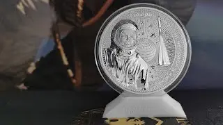 2021 Interkosmos Gagarin silver bullion coin (GERMANIA MINT)