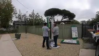 Monument Sign Installation