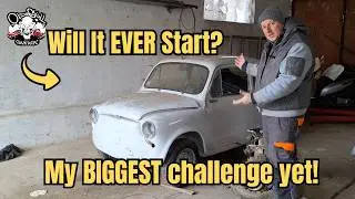 Найденный в амбаре Zastava 850 &ndash; заведётся ли он когда-нибудь? Это не Fiat 600 | Возрождение полу...