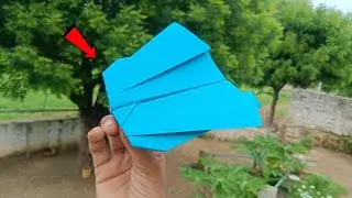 Homemade bed plan for A4 size paper l how to make paper bat plane l ACTIVE XYZ