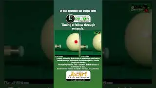 T&eacute;cnica importante na sinuca! entenda! #sinuca #auladesinuca #aprendersinuca