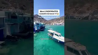 The most UNDERRATED island in Greece! #greece #islandhopping #itinerary