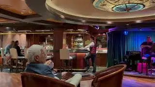 Alex Duo on Island Princess in Crown Grill Lounge
