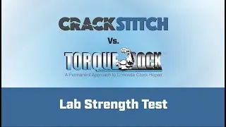 Crack Stitch® vs Torque Lock® | Tensile Strength Test Comparison