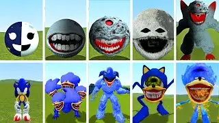 ULTIMATE CURSED WORLD BATTLE | ALL EVOLUTION SHIN SONIC.EXE VS MOON WAKES UP SHOWDOWN IN GARRY&rsquo;S MOD