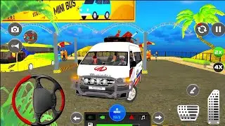 &ldquo;Mini Van Bus Driving Game 2025 🚐 | Realistic Minibus Simulator 3D Android Gameplay&rdquo;