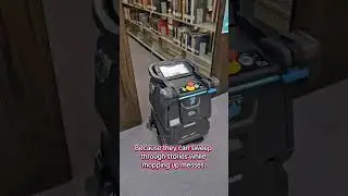 HAVE YOU SEEN A CLEANING ROBOT IN ACTION!?#robot #robotics #cleaning #clean #tech #technology