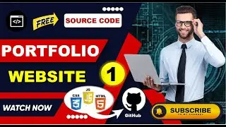 Personal Portfolio Template Using HTML CSS & JS Free Source Code | Link in the Description| by #nwe