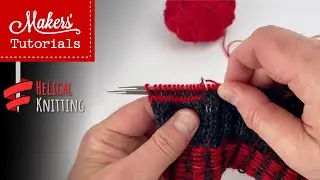 Helical Knitting