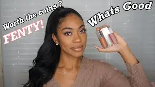 Fenty Beauty Fussy Gloss Bomb | review/comparison