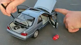 1:18 Mercedes-Benz C140 CL600 - Norev Dealer Edition [Unboxing]