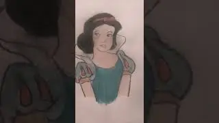 Disney princess Snow White Drawing