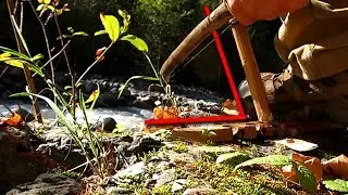 Bow Drill Tip: Tilting The Spindle Can Make a Big Difference