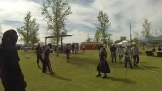 Highland Games Single Stick swordfighting demo