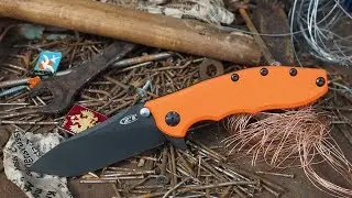 Нож Zero Tolerance 0562ORBLK Orange G-10 DLC CTS-204P