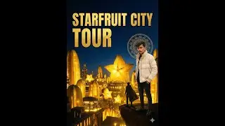 I Traveled to Starfruit City ⭐🍈 | AI Fantasy World